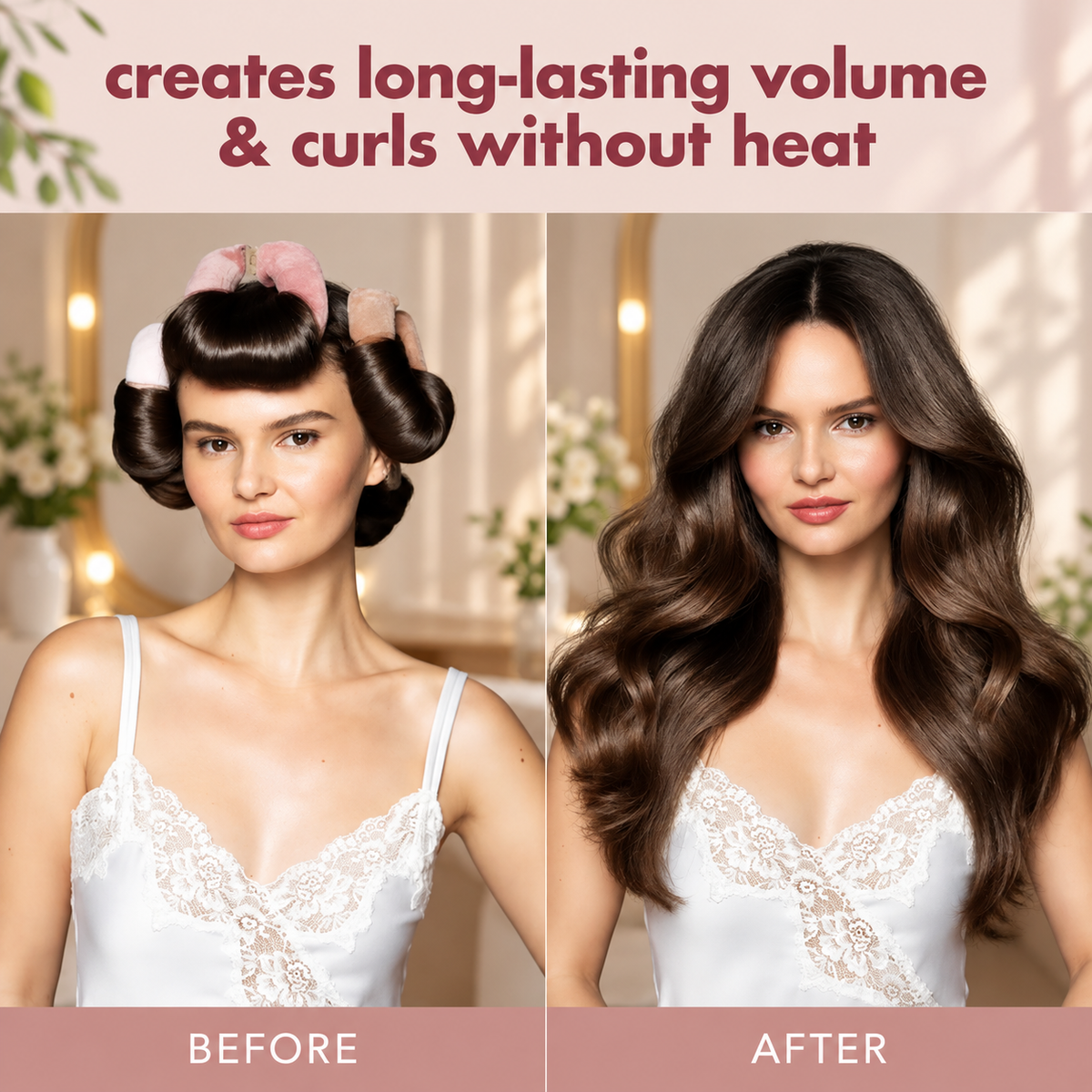 Heatless Volume Curl Rods – 4 Boxes